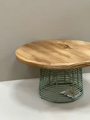 Boleira C/ Pé em Ferro G