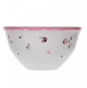 Bowl Florescer 12,5cm Rosa Cerâmica - Wolff