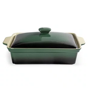 Caçarola em Cerâmica Verde Degrade