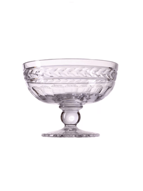 Centro de Mesa de Cristal Lapidação 23