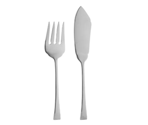 Conjunto 2 Pçs Faca e Garfo /Servir Peixe Berna