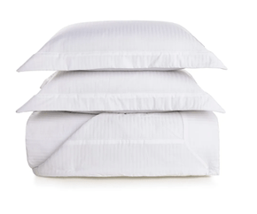 Colcha com Porta Travesseiros King 100% Algodão Fratelli Branco