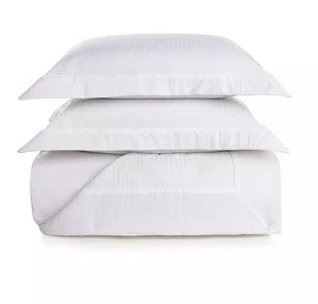 Colcha com Porta Travesseiros Queen 100% Algodão Fratelli Branco