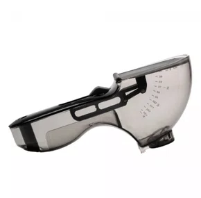 Colher Medidora Ajustável 130ML Cinza Plástico