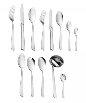 Faqueiro 101 Peças de Aço Inox sem Estojo Pisa - Wolff