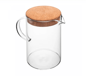 Jarra de Vidro C/Tampa em Rolha