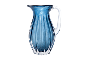 Jarra De Vidro Italy Azul
