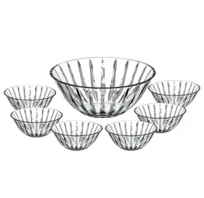 Jogo de 7 Bowls em Cristal Ecológico Soho