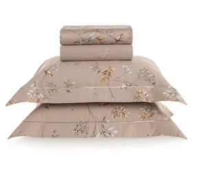 Jogo de cama Queen 200 fios Cetim Aloro