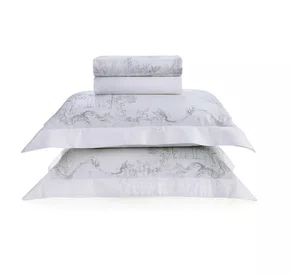 Jogo de Cama Queen 300 Fios 100% Bambu Aironi