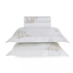 Jogo de cama Queen 300 fios Cetim Anicia