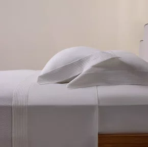 Jogo de Cama Queen 400 Fios Buddemeyer Luxus Lustra Branco