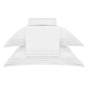 Jogo de Cama Super King Palladio 400 Fios Buddemeyer Luxus Prata Nuvem/Prata