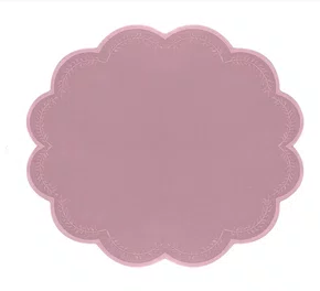 Lugar Americano Bordado Impermeável Serena Rosê