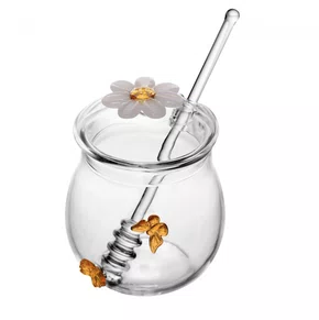 Meleira com Pegador Sun Garden 270ml Vidro Borossilicato - Wolff