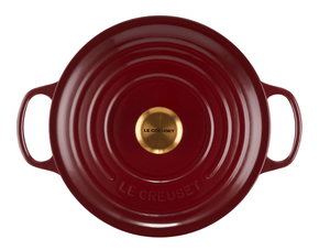 Panela Redonda 26Cm Rhone Peg Dourado