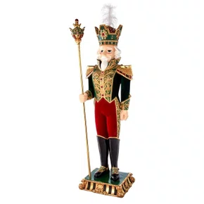 Peça Decorativa Natal Resina Quebra Nozes 53X46X178