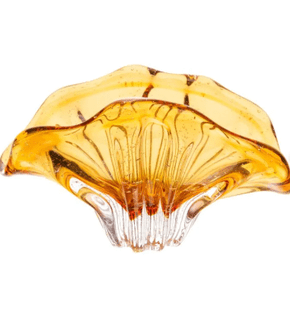 Porta Guardanapos de Vidro Italy Âmbar 20X8X10 Cm