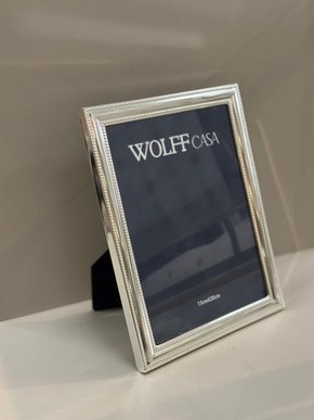 Porta Retrato Aço Prateado 15x20cm