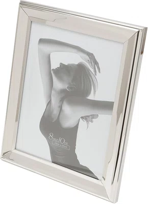 Porta-Retrato Perene Liso 15X20CM Prata Aço Inox - Wolff