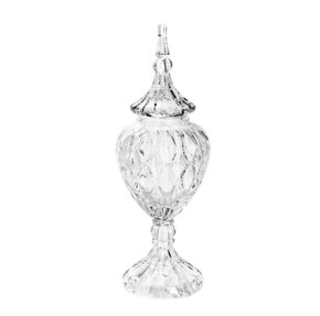 Potiche Com Tampa Cristal