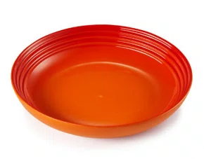 Prato Fundo 22Cm Laranja