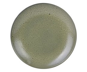 Prato P/Sobremesa Folk Cerâmica Verde