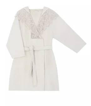 Roupão Luxus Norah Bege Tamanho M