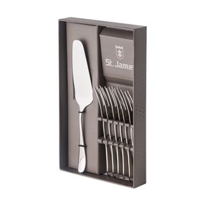 Serenity Inox Jogo C/1 Espatula e 6 Garfos para Bolo