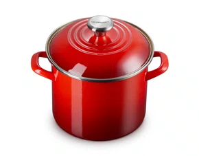 Stockpot  Vermelha C/ Pegador Aço Inox 22CM
