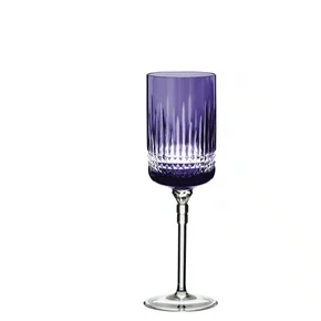 Taça de Cristal Strauss Água 400 ml Harmonia Azul Boreal