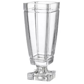 Vaso Glanz em Cristal com Pé 36cm