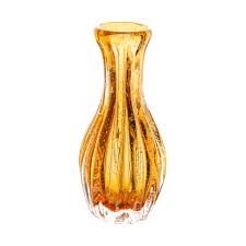 Vaso Murano Italy Ambar 8X18Cm