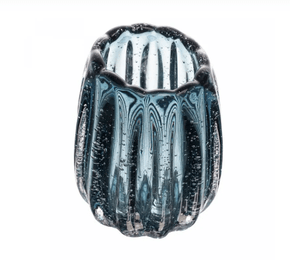 Vaso Vidro Italy Azul 11X10X13