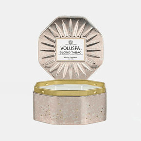 Vela Lata 50h Octogonal 3Pav Blond Tabac