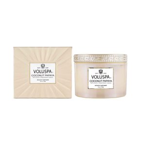 Vela Pote P 60h Caixa Coconut Papaya