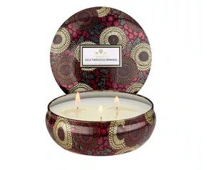 Vela Voluspa Lata 3 Pavios 60H Goji Tarocco