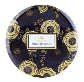 Vela Voluspa Lata 3 Pavios Moso Bamboo 60 Horas