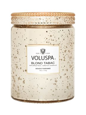 Vela Voluspa Pote de Vidro Blond Tabac 150h