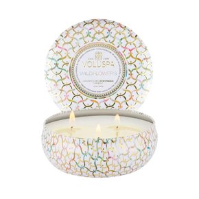 Vela Voluspa Wildflowers Lata 3 Pavios