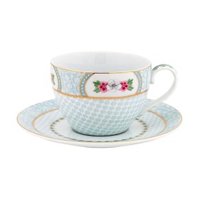 Xícara de Chá Branco - Blushing Birds Pip Studio