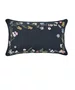 Almofada 30x50cm Buddemeyer Luxus Moon Garden Azul.