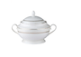 Ap. de jantar Trésor New Bone China 50Pçs Branco C/Relevo