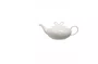 Bule de Chá Lacet em New Bone China Branco