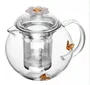 Chaleira Com Difusor Sun Garden 600ml Vidro Borossilicato - Wolff