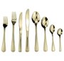 Faqueiro Pearl 48 Peças Aço Inox Champanhe Fracalanza