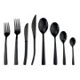 Faqueiro Ravel em Aço inox 48Pçs Preto