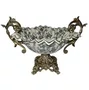 Fruteira Decorativa em Porcelana 47X32X31CM