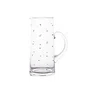 Jarra em Vidro C/Vidro C/Pontos Dourados 1500ML