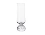 Jg de 6 Copos Transparente C/Haste Detalhe Bolhas 220ML